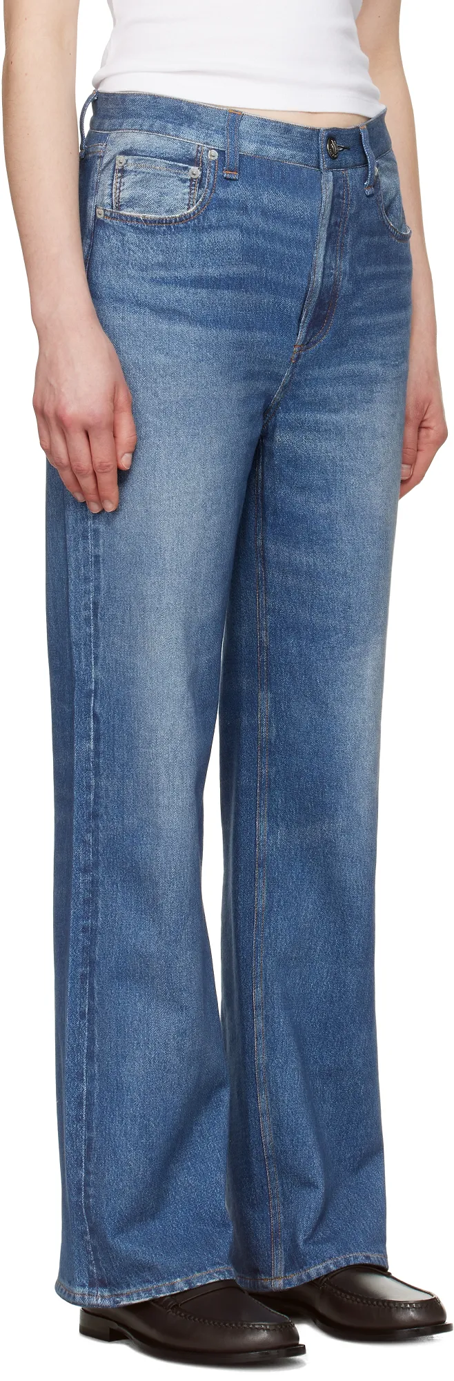 Rag & Bone Straight-Leg Jeans