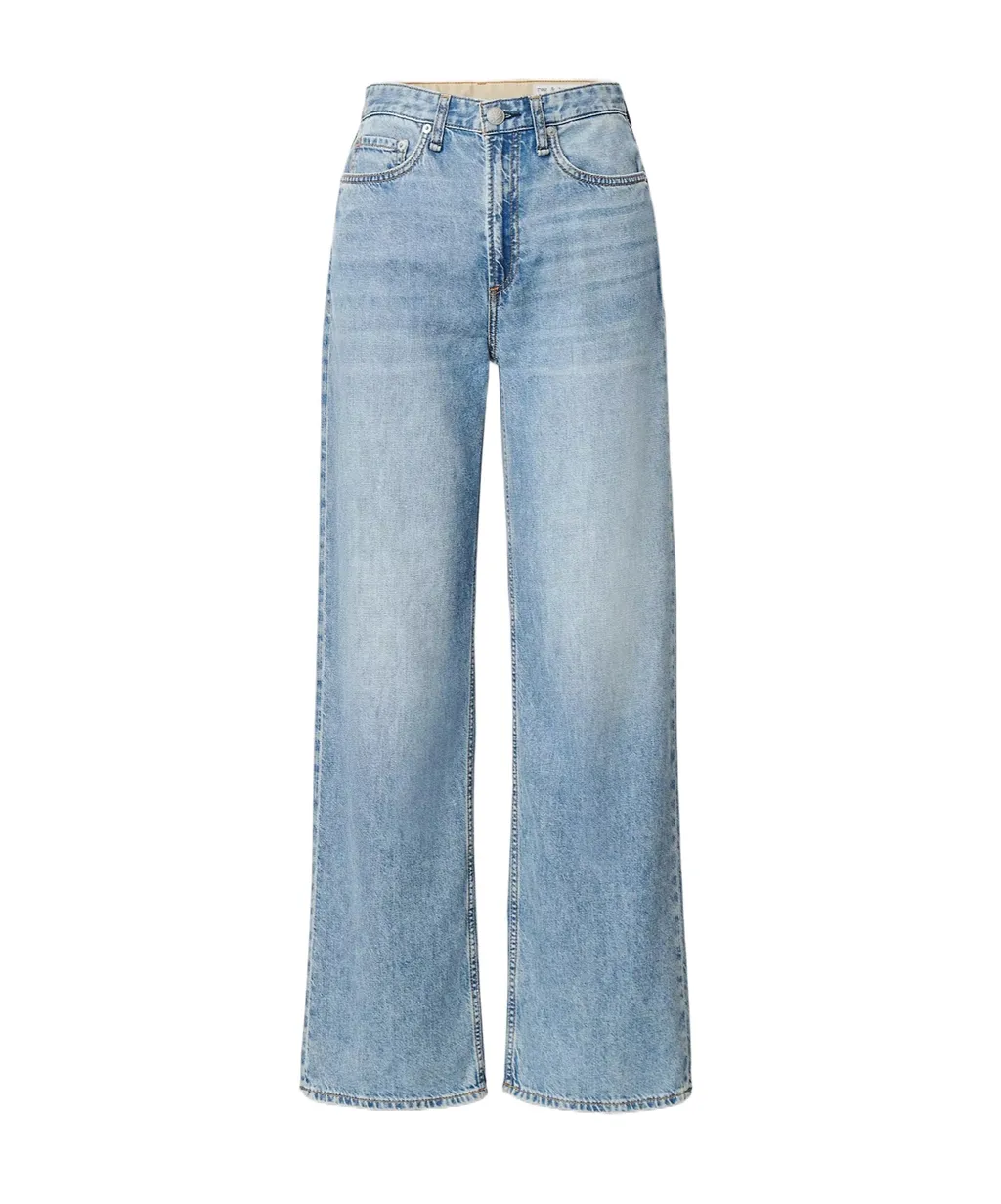 Rag & Bone Featherweight Logan Wide-Leg Jeans