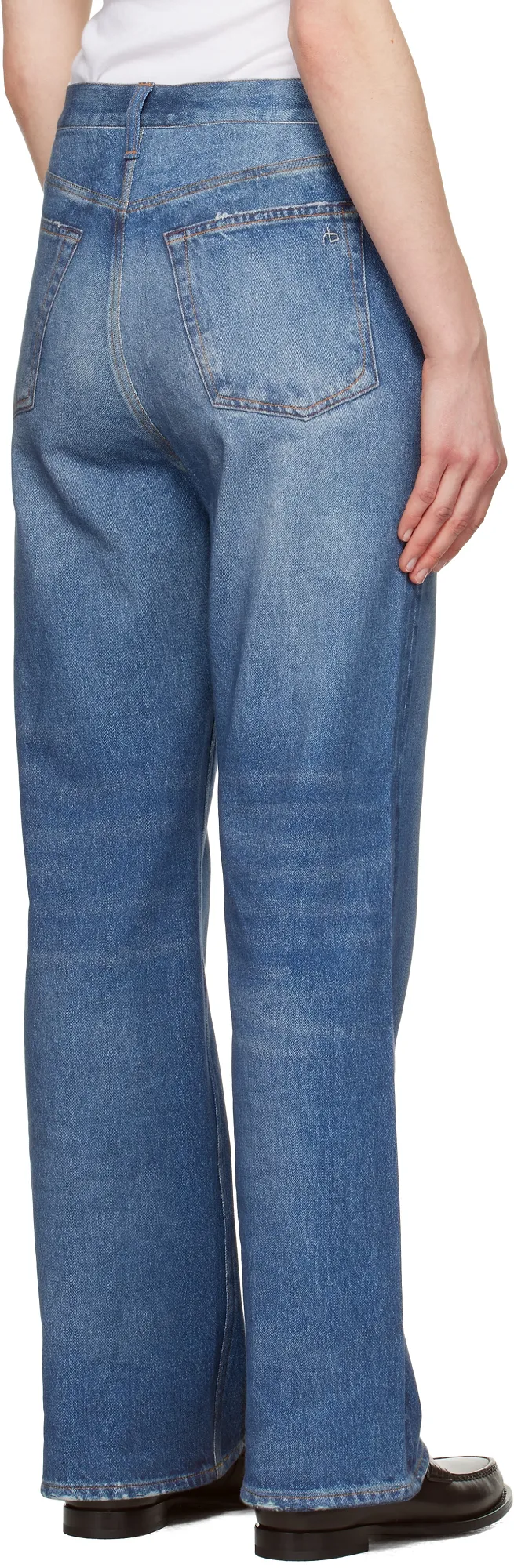 Rag & Bone Straight-Leg Jeans