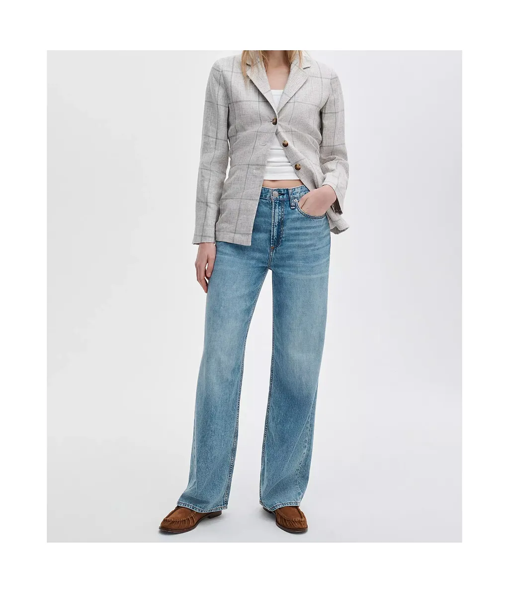 Rag & Bone Featherweight Logan Wide-Leg Jeans