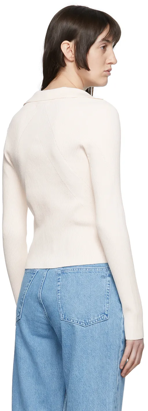 Ribbed Knitted Cardigan