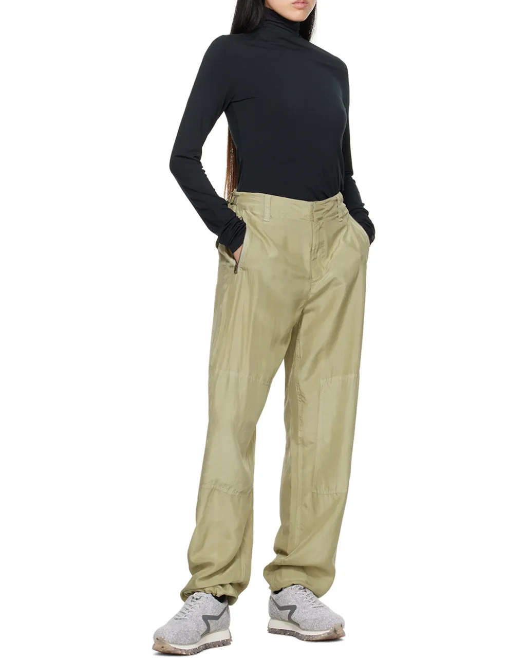 Shawn Belt-Loop Casual Pants