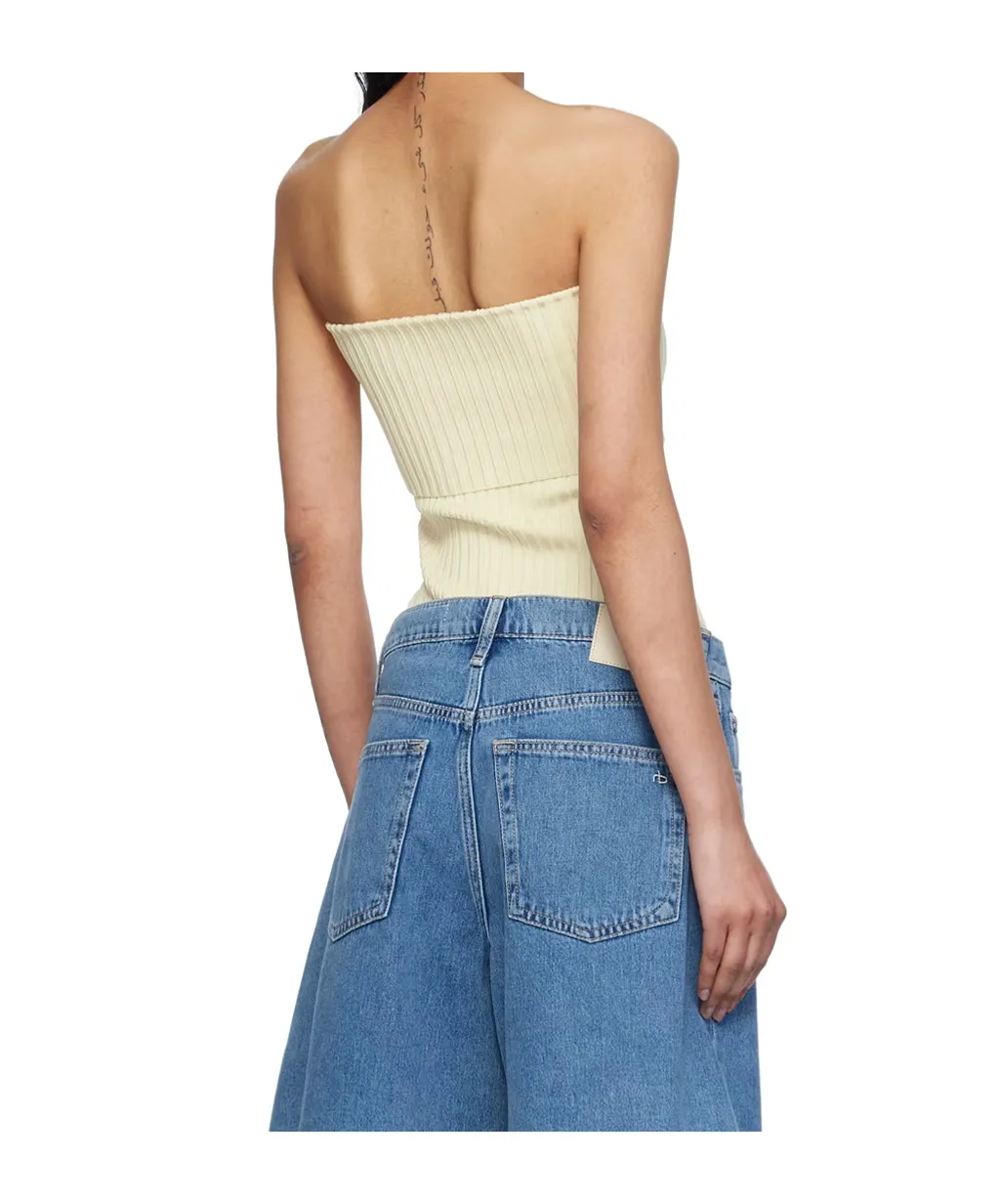 Rib Tube Top Vest