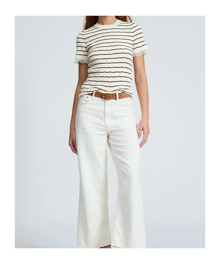 Rag & Bone Striped Knit Top