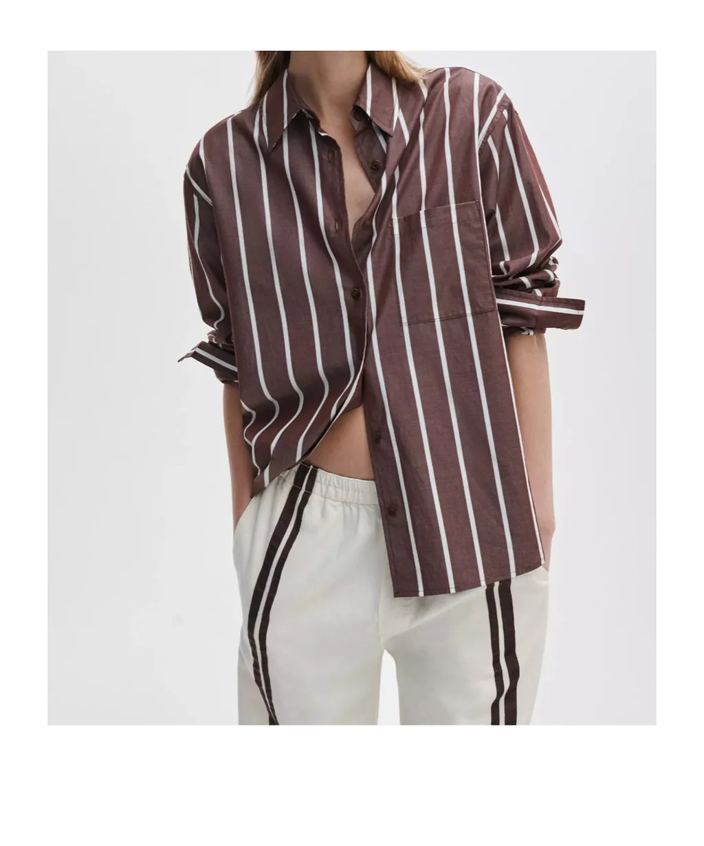 Rag & Bone Striped Relaxed Shirt