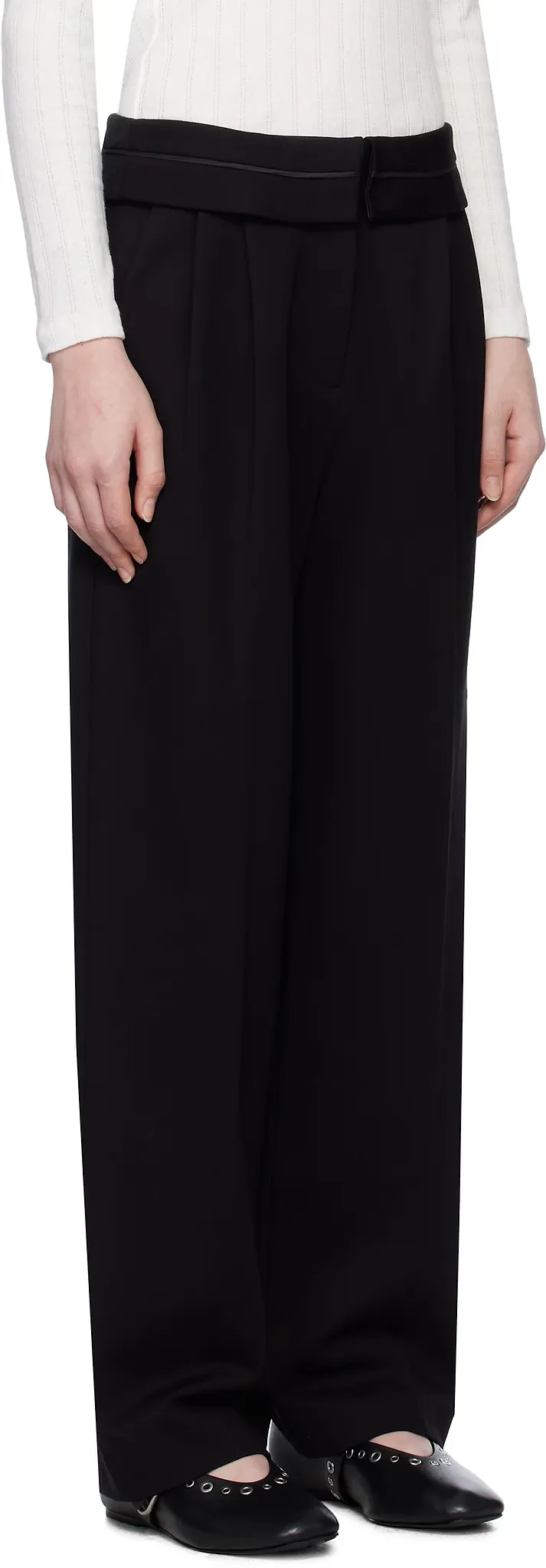 Wide-Leg Casual Pants
