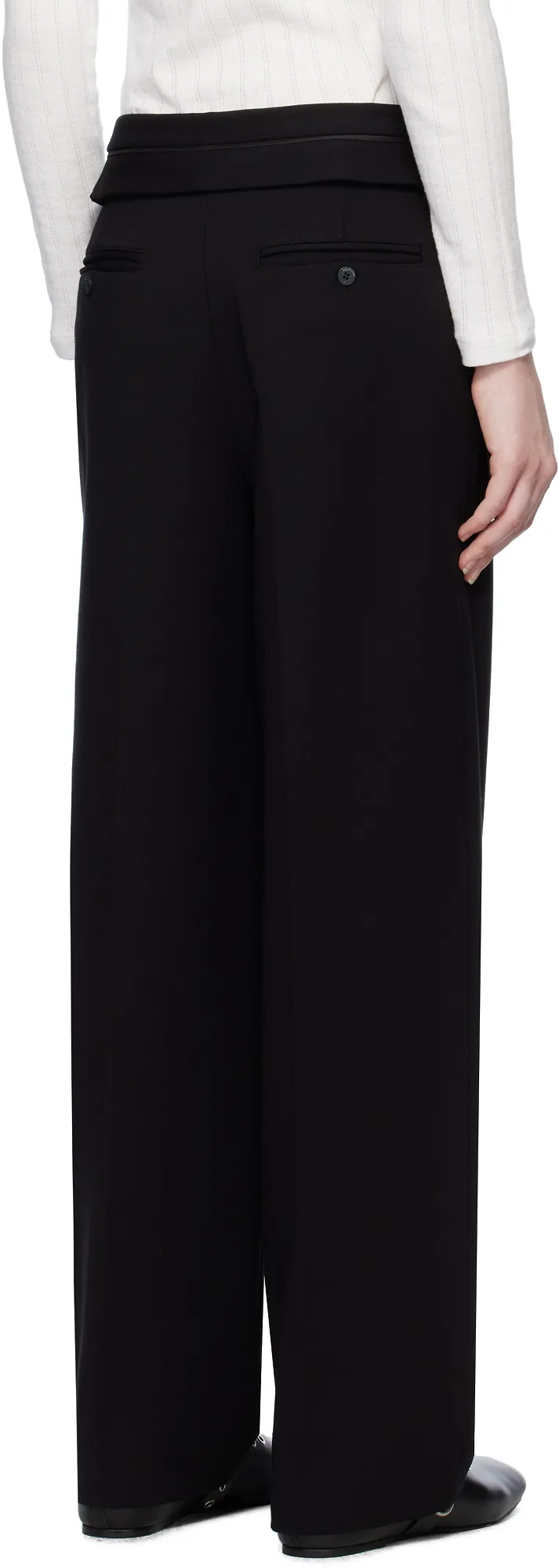 Wide-Leg Casual Pants