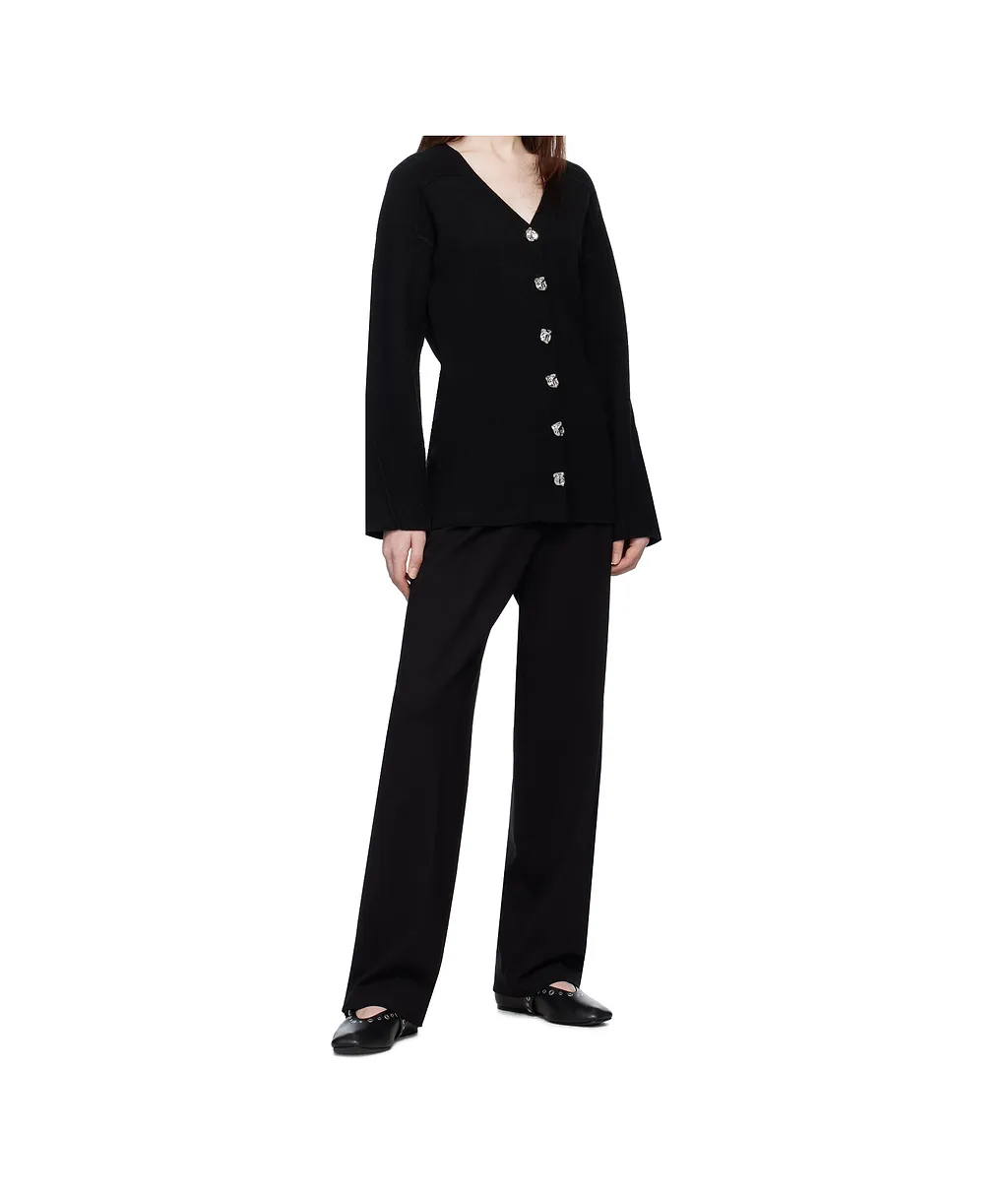 Wide-Leg Casual Pants