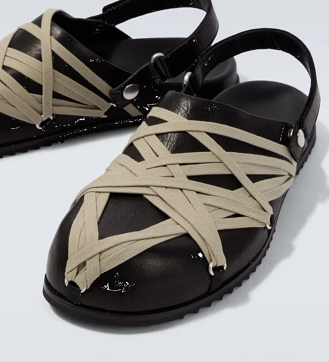 Round-Toe Mules