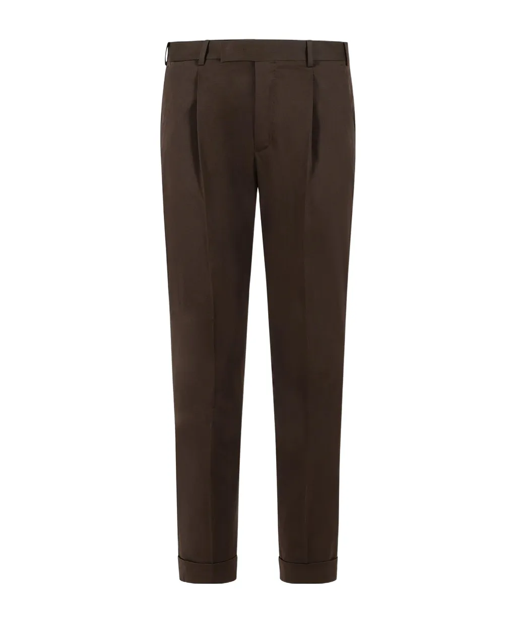 Pt Torino Rebel Pleated Cuffed Pants