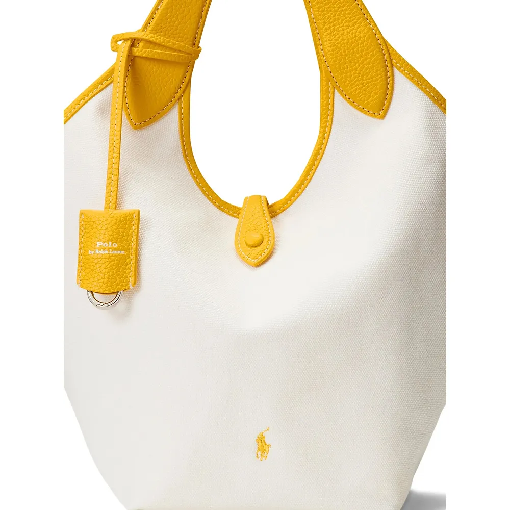 Polo Ralph Lauren Embroidered Logo Tote Bag