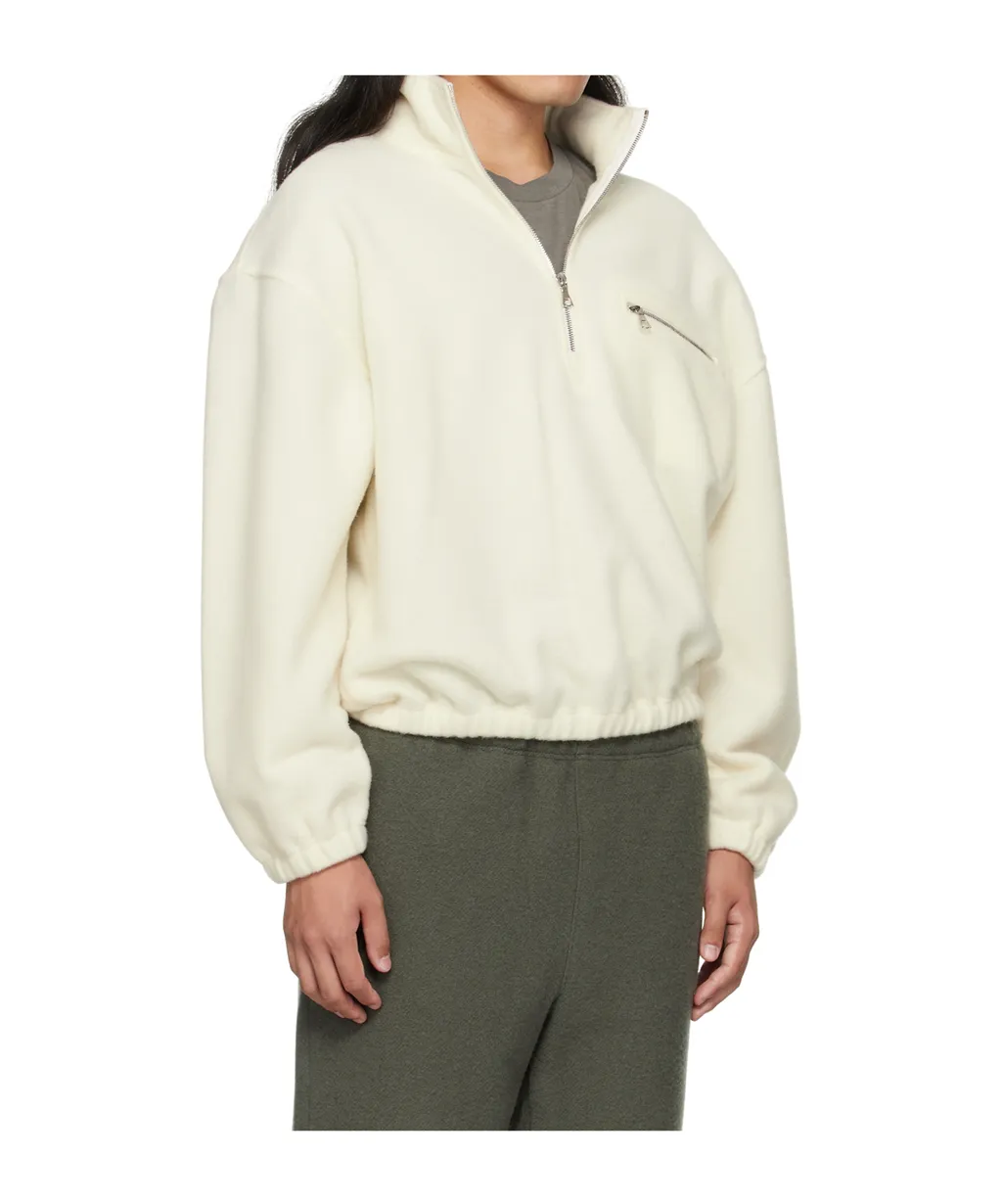 Half-Zip Fleece Sweatshirt