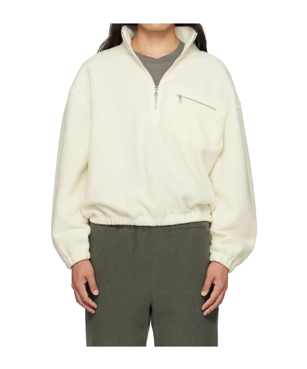Half-Zip Fleece Sweatshirt