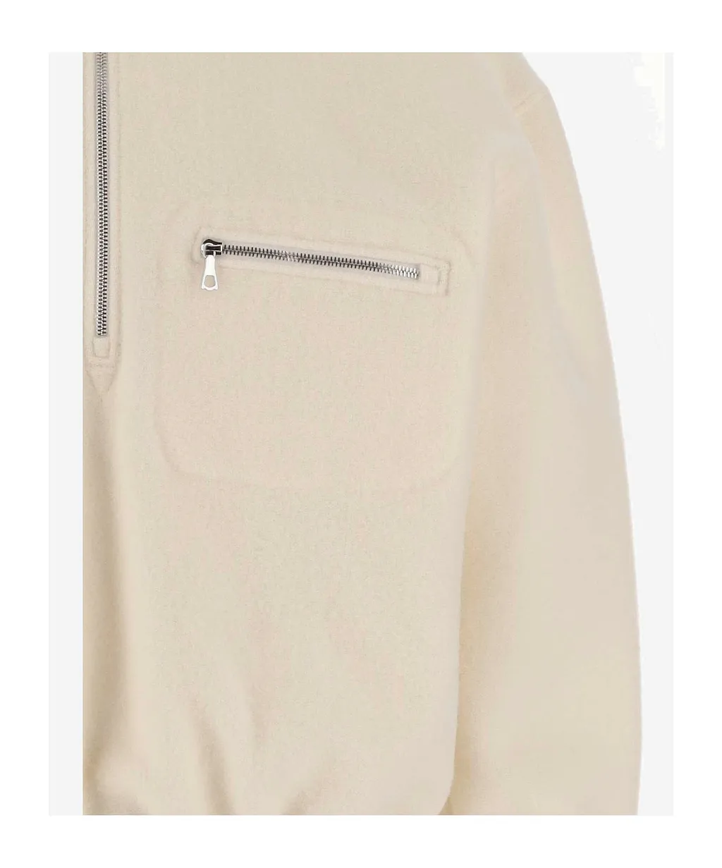 Half-Zip Fleece Sweatshirt