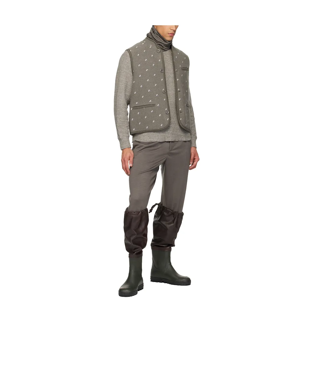 Cache-Cou Knitted Wool Scarf
