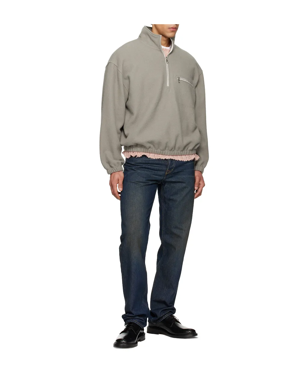Half-Zip Fleece Sweatshirt