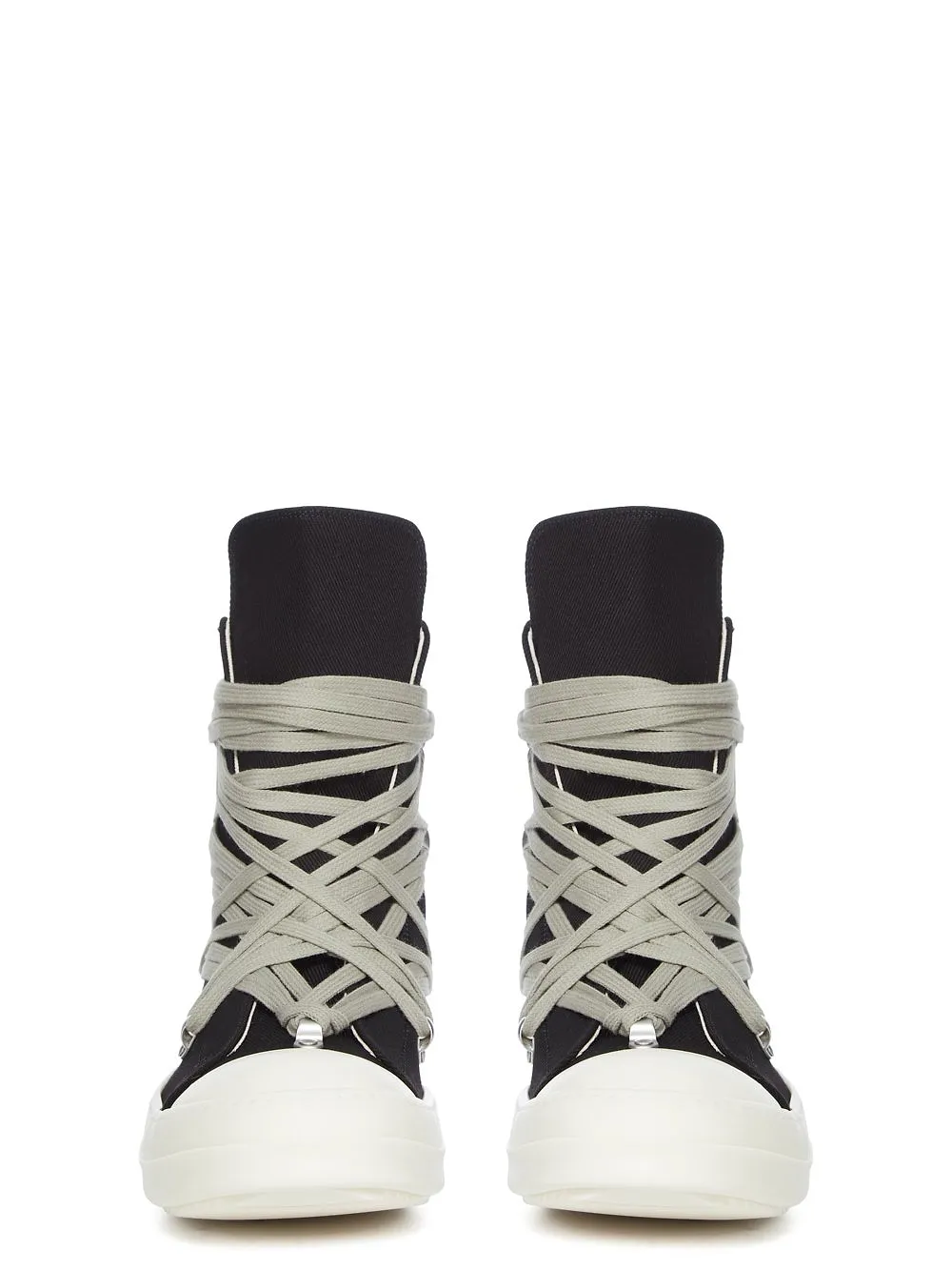 Rick Owens Drkshdw High Top Lace Up Sneakers
