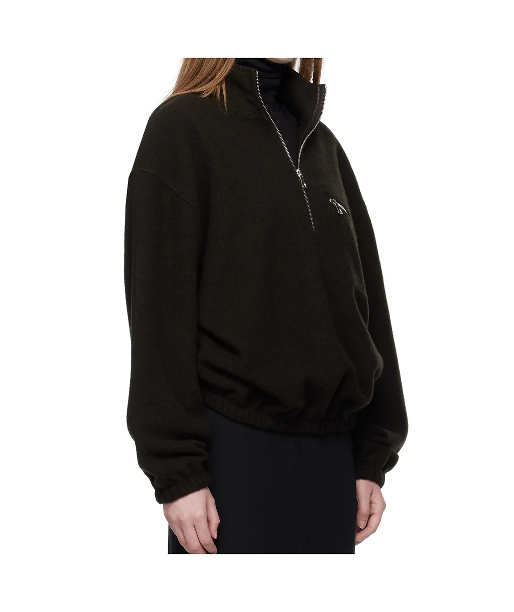 Wool Fleece Sweatshirt