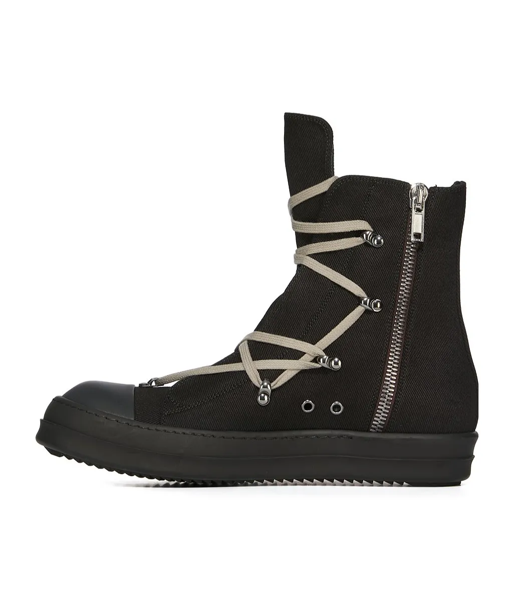 Rick Owens Drkshdw Hollywood Hexa High-Top Sneakers