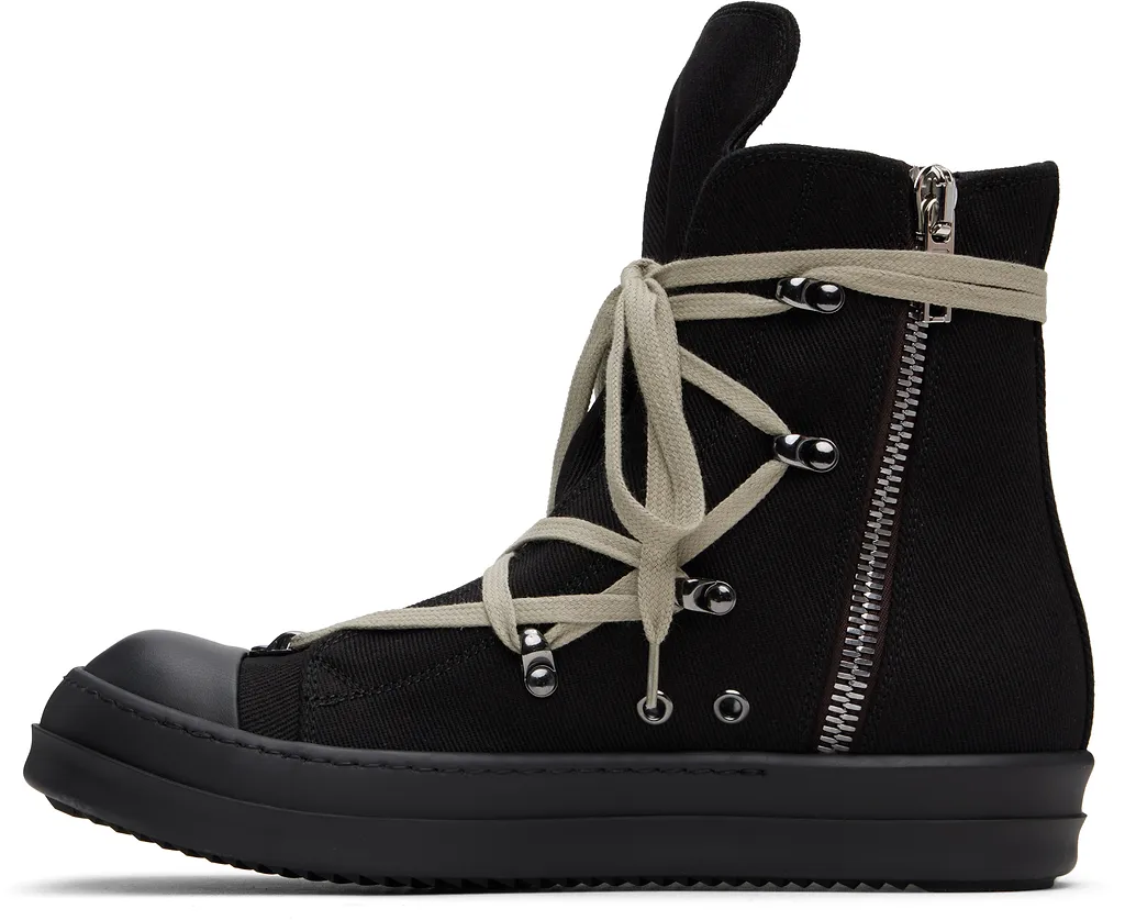 Rick Owens Drkshdw Hollywood Hexa High-Top Sneakers