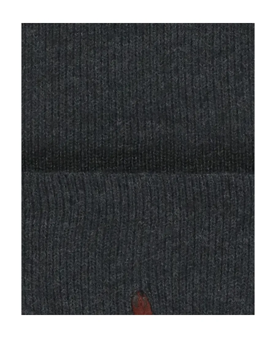 Polo Ralph Lauren Pony Embroidered Ribbed-Knit Scarf