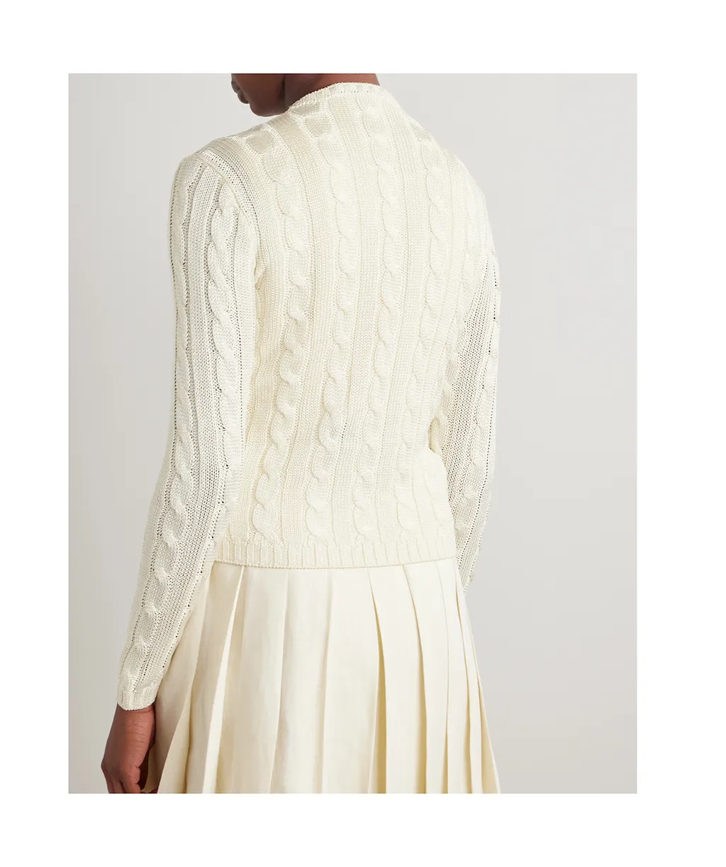 Ralph Lauren Cable-Knit Crewneck Jumper