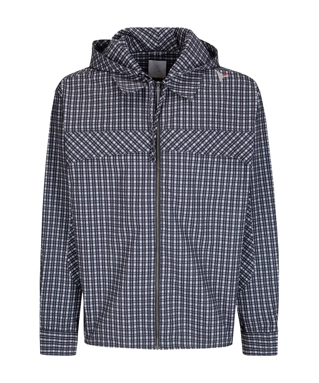 Roa Aair Flowave Checked Hooded Jacket