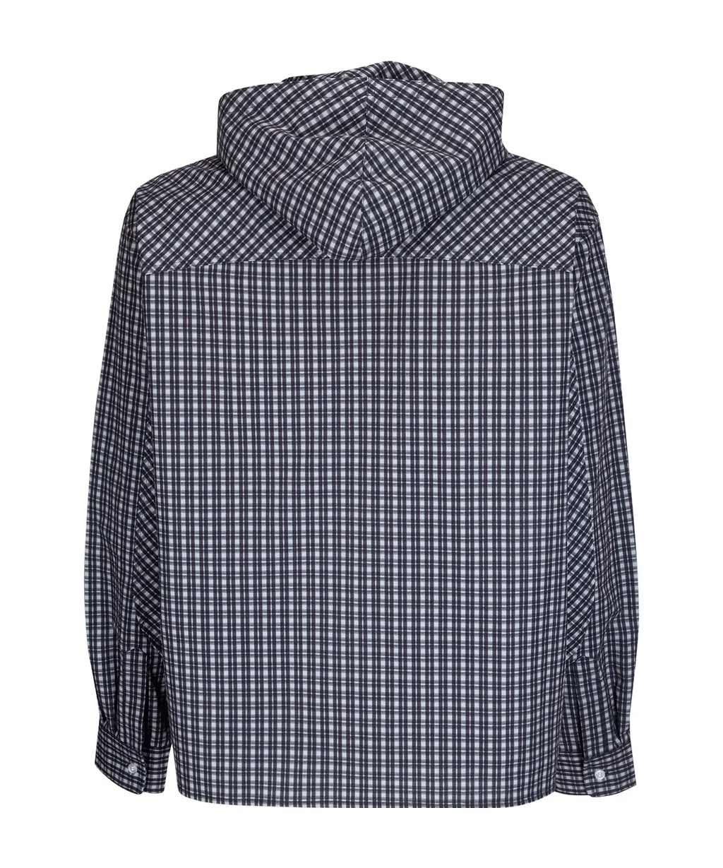 Roa Aair Flowave Checked Hooded Jacket