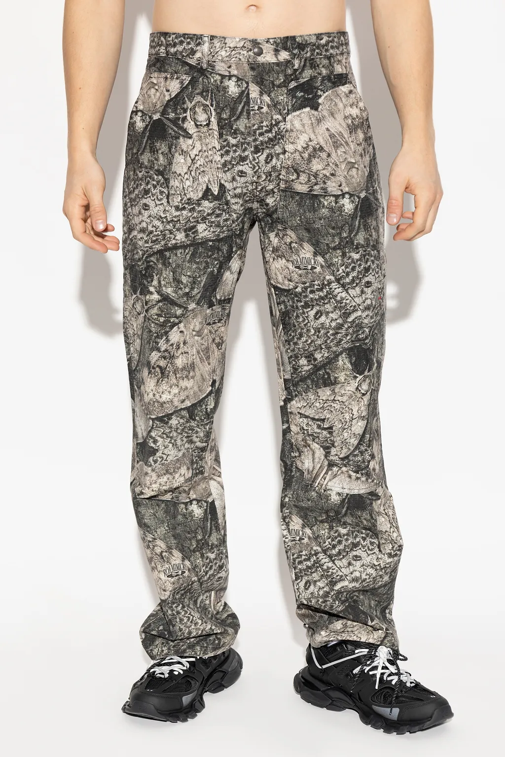 Roa Formes Moth Print Pants