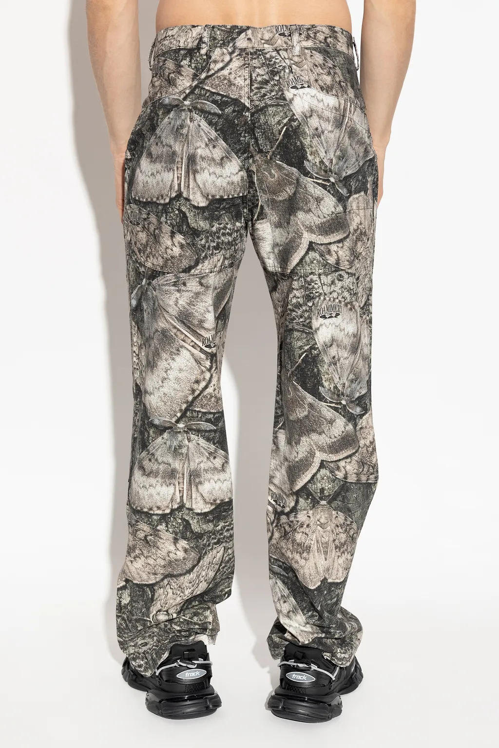 Roa Formes Moth Print Pants