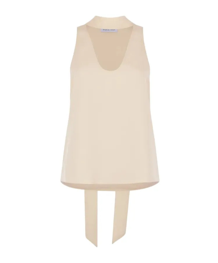 Tie-Neck Blouse