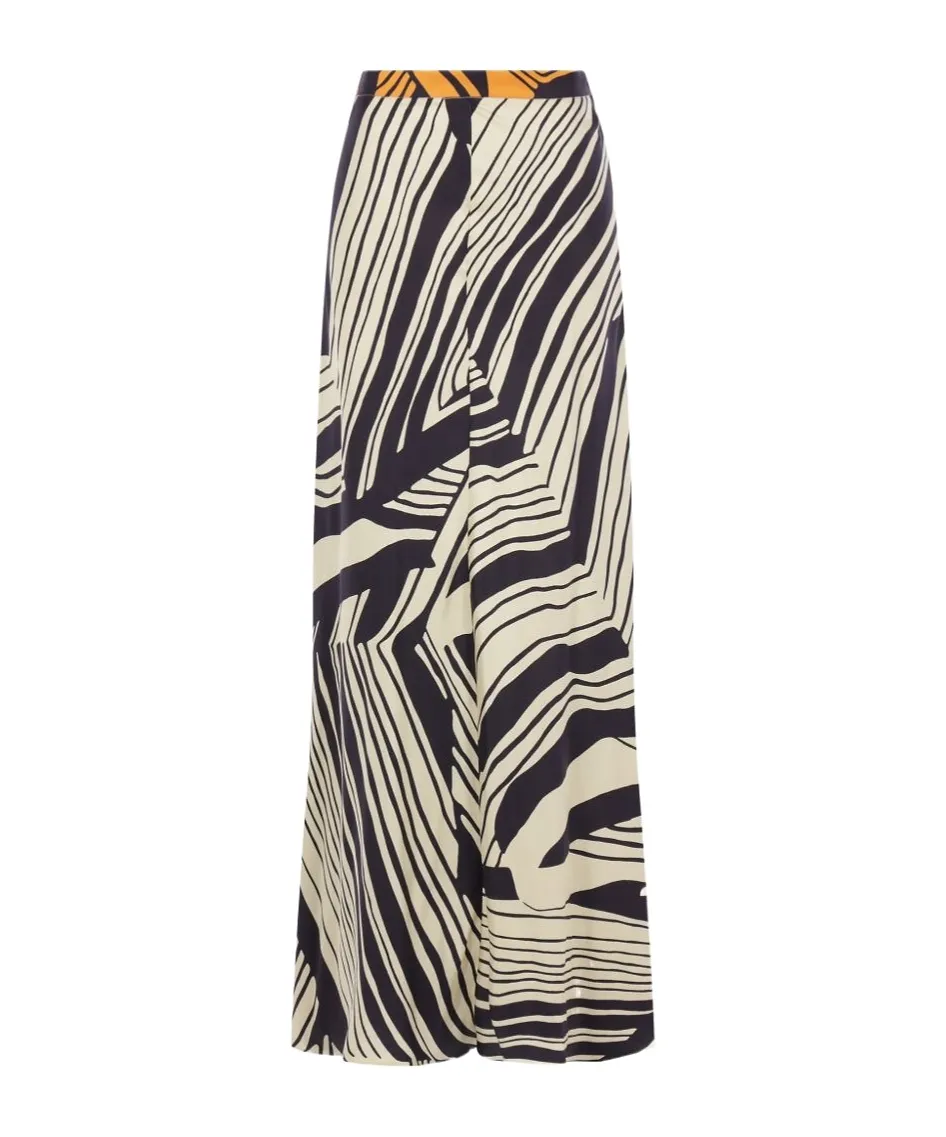 Valerie Patterned Maxi Skirt