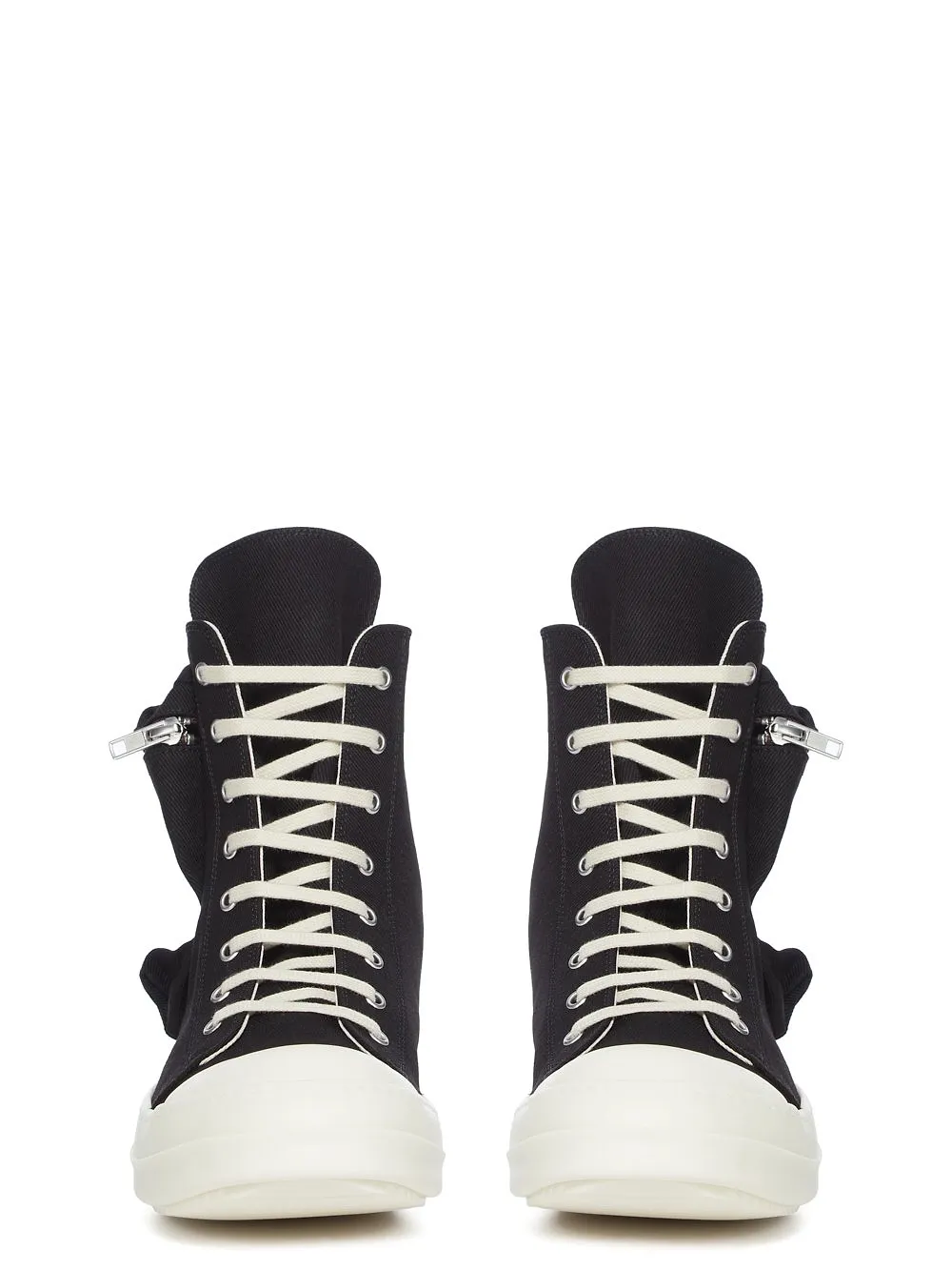 Rick Owens Drkshdw Zip High-Top Sneakers