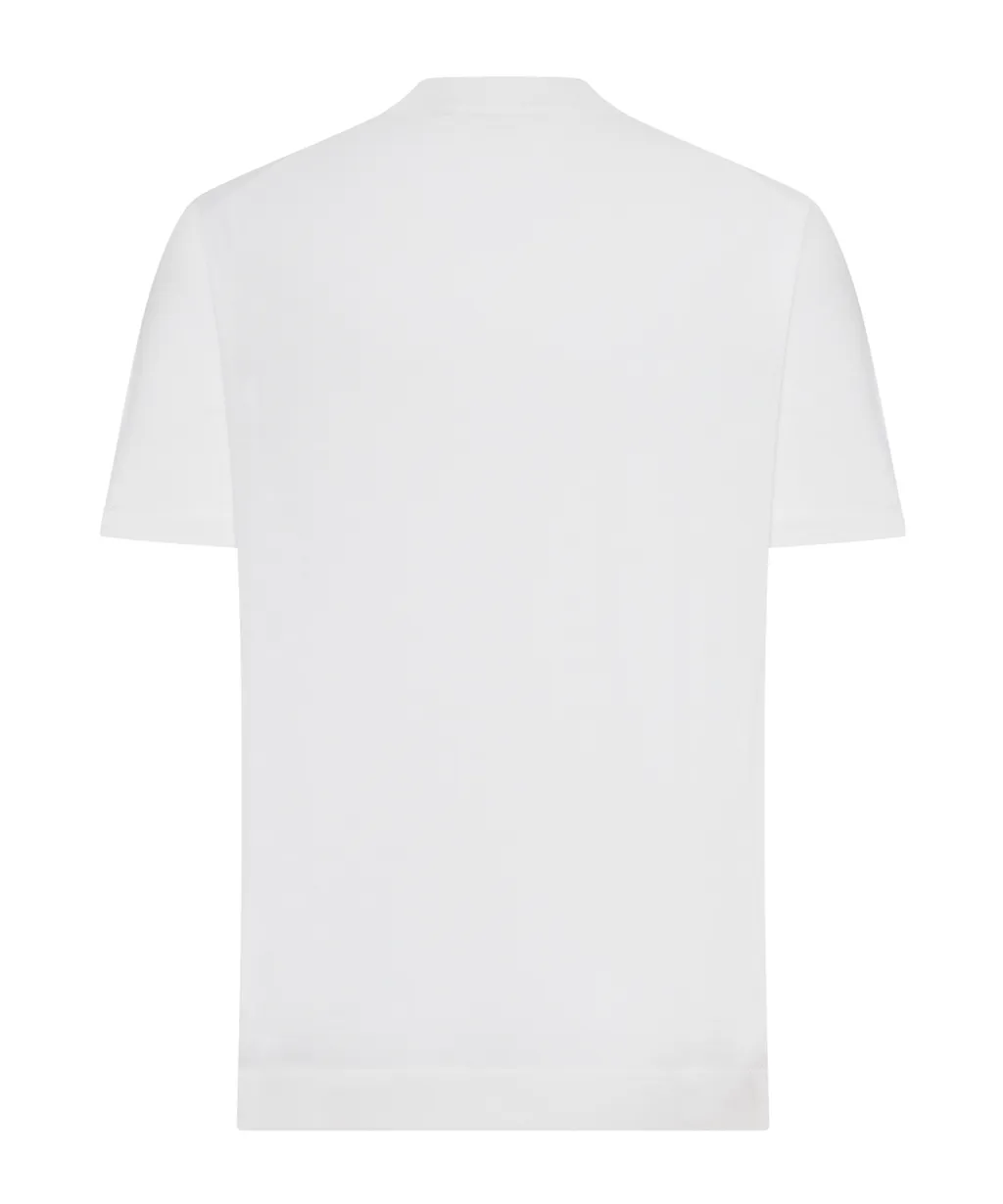 High-Neck Short-Sleeve T-Shirt