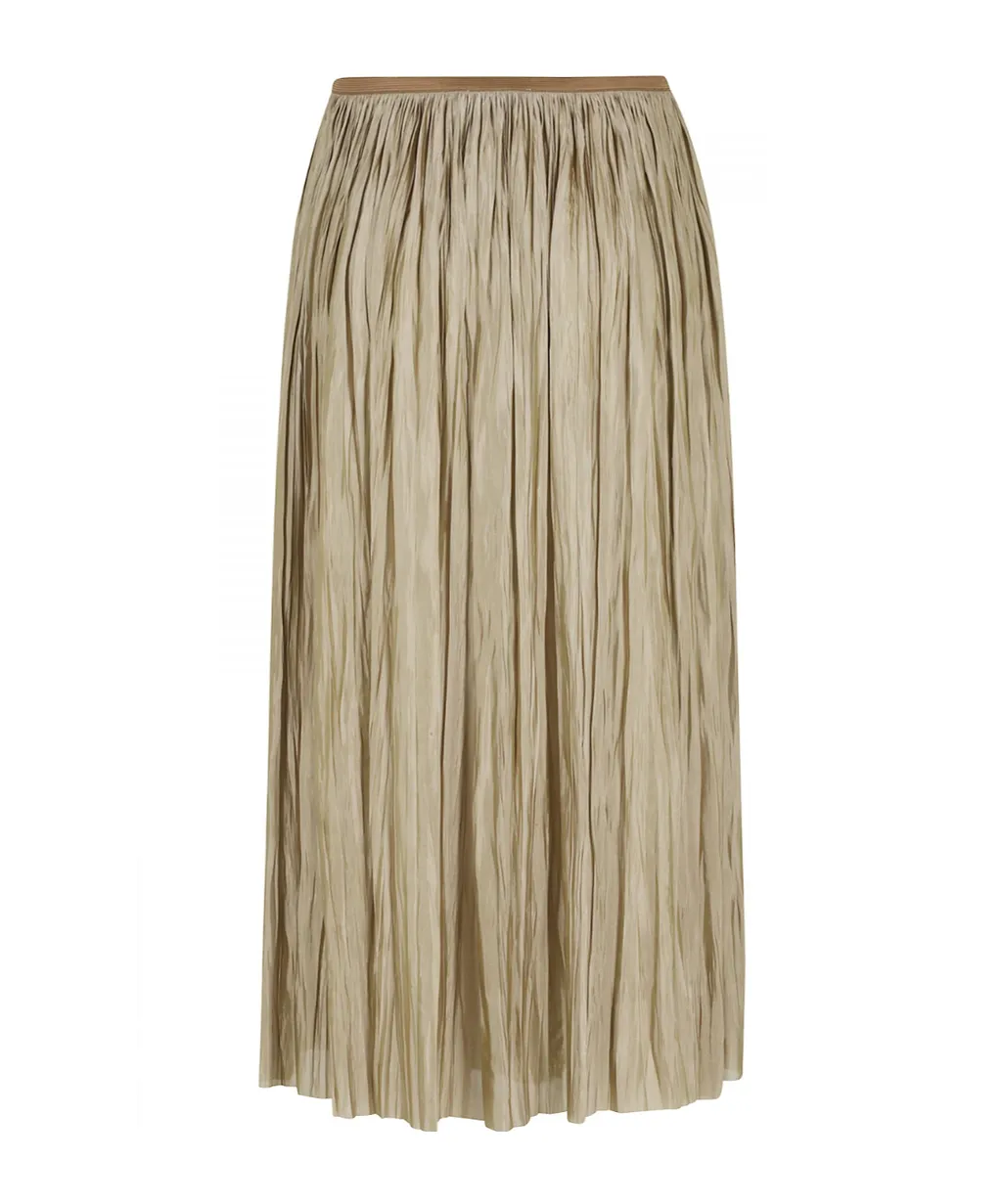 Roberto Collina Crinkled Pleated Skirt