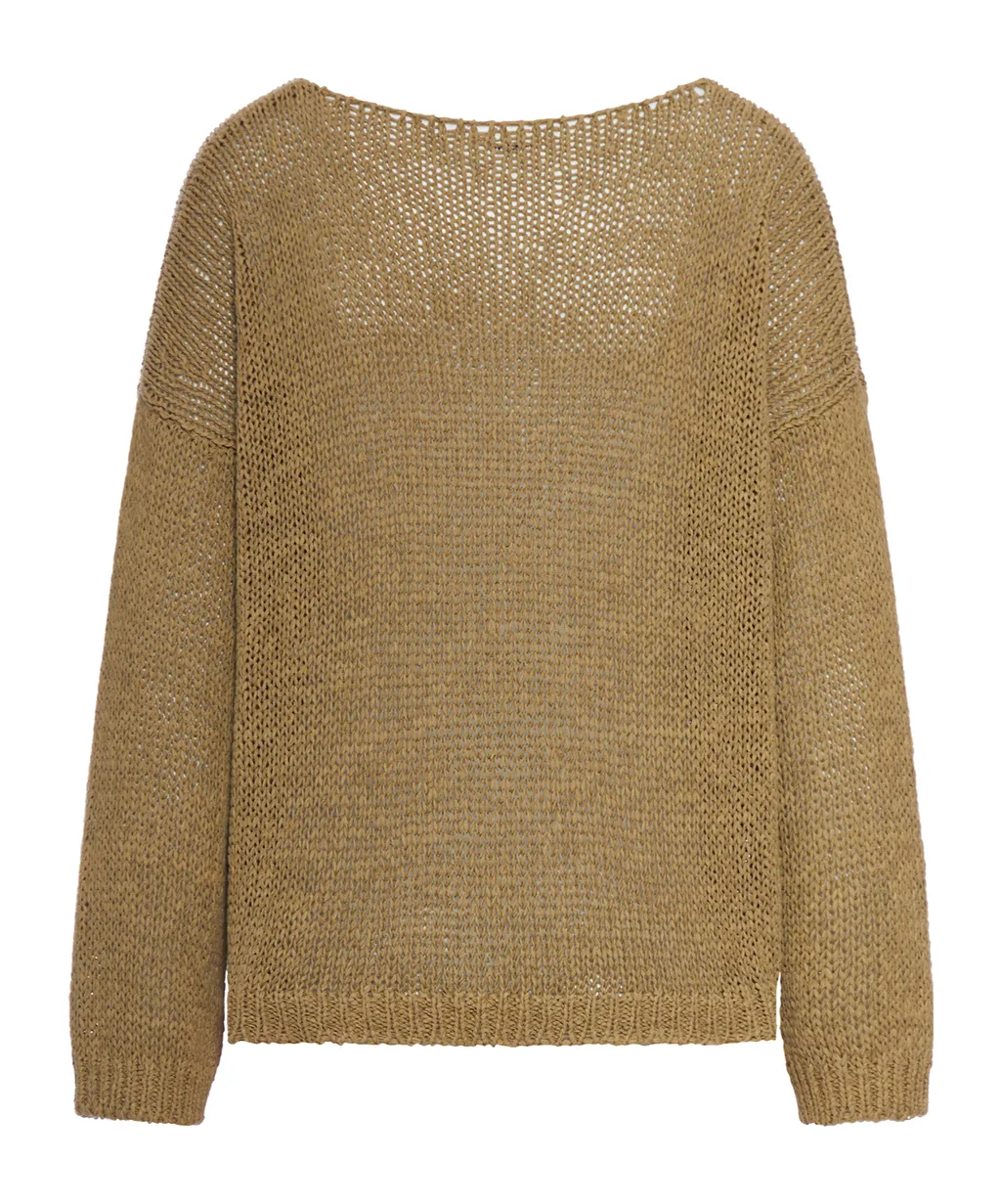 Roberto Collina Open Knit Knitted Sweater