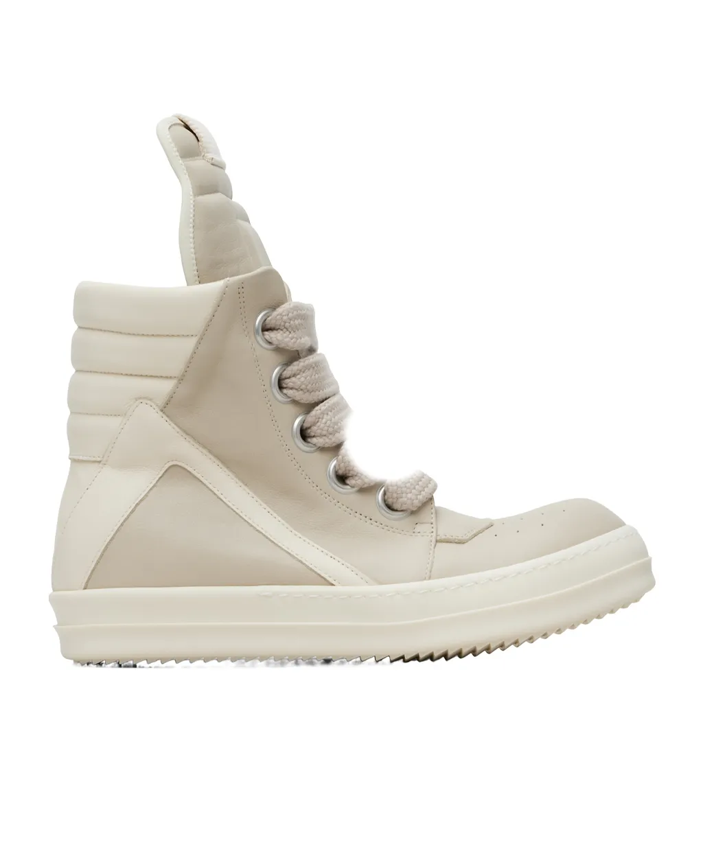 Lace-Up High-Top Casual Sneakers