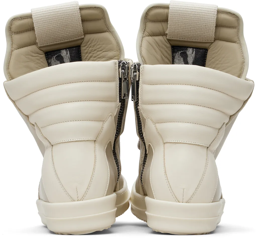 Lace-Up High-Top Casual Sneakers