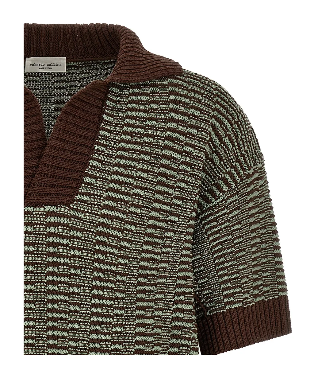 Roberto Collina Links Open-Collar Polo Shirt