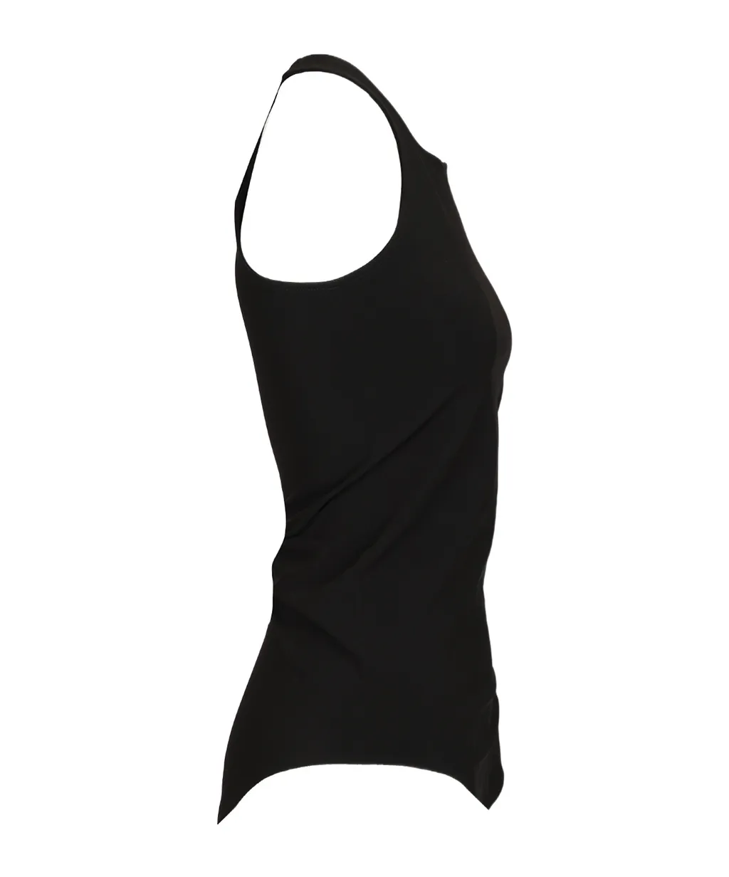 Rounded Hem Vest