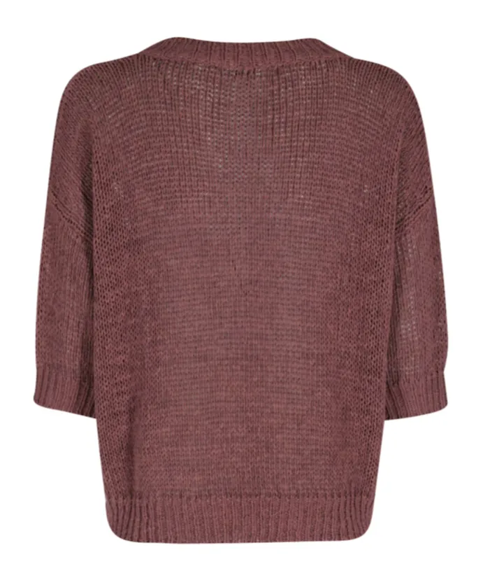 Roberto Collina Oversized V-Neck Knitted Sweater