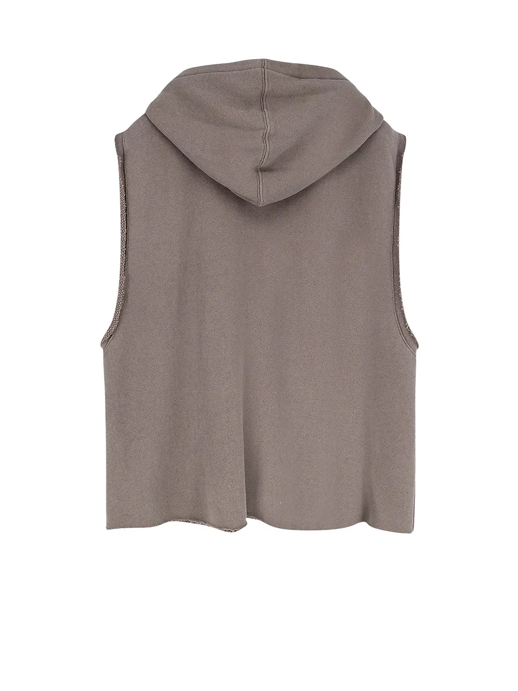 Rick Owens Drawstring Hooded Tank Top