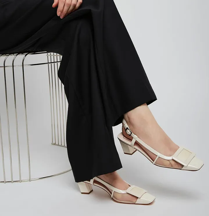 Roger Vivier Belle Viver Slingback Pumps