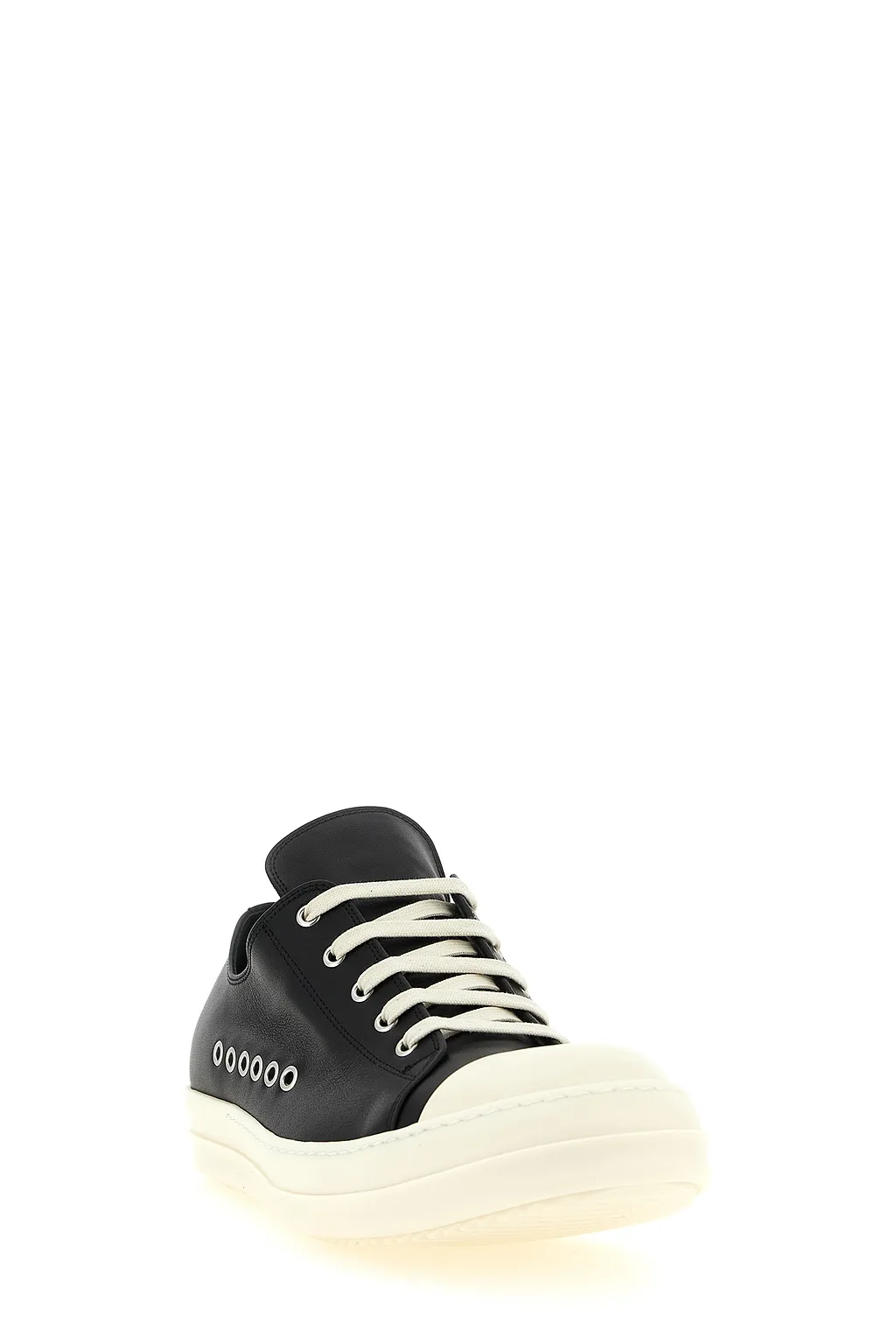 Rick Owens Eyelet Low-Top Sneakers