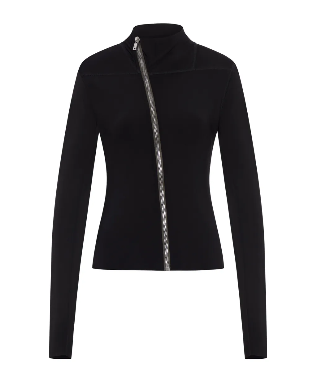 Rick Owens High-Neck Zipped Jacket