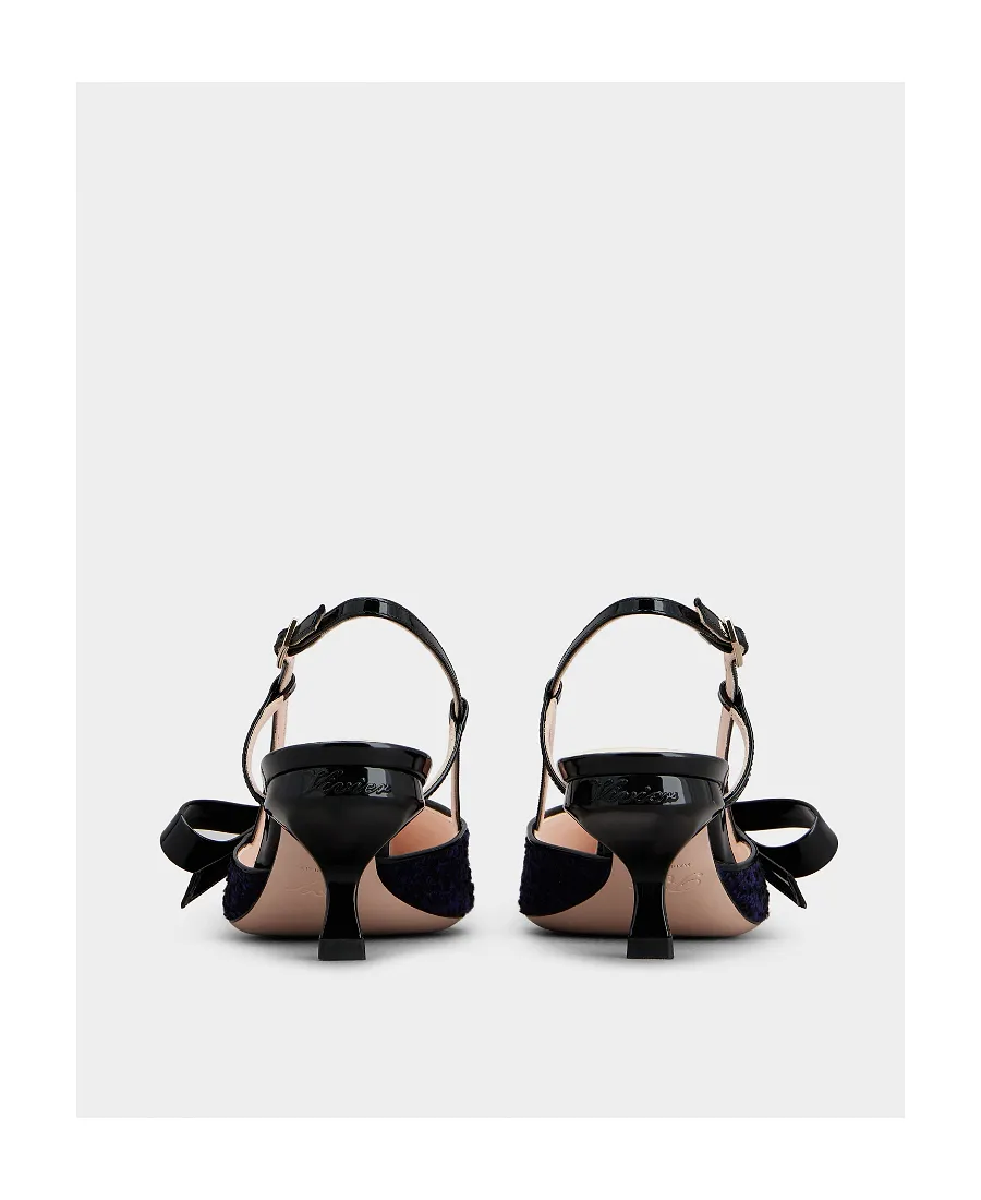 Roger Vivier Virgule Bow Slingback Pumps