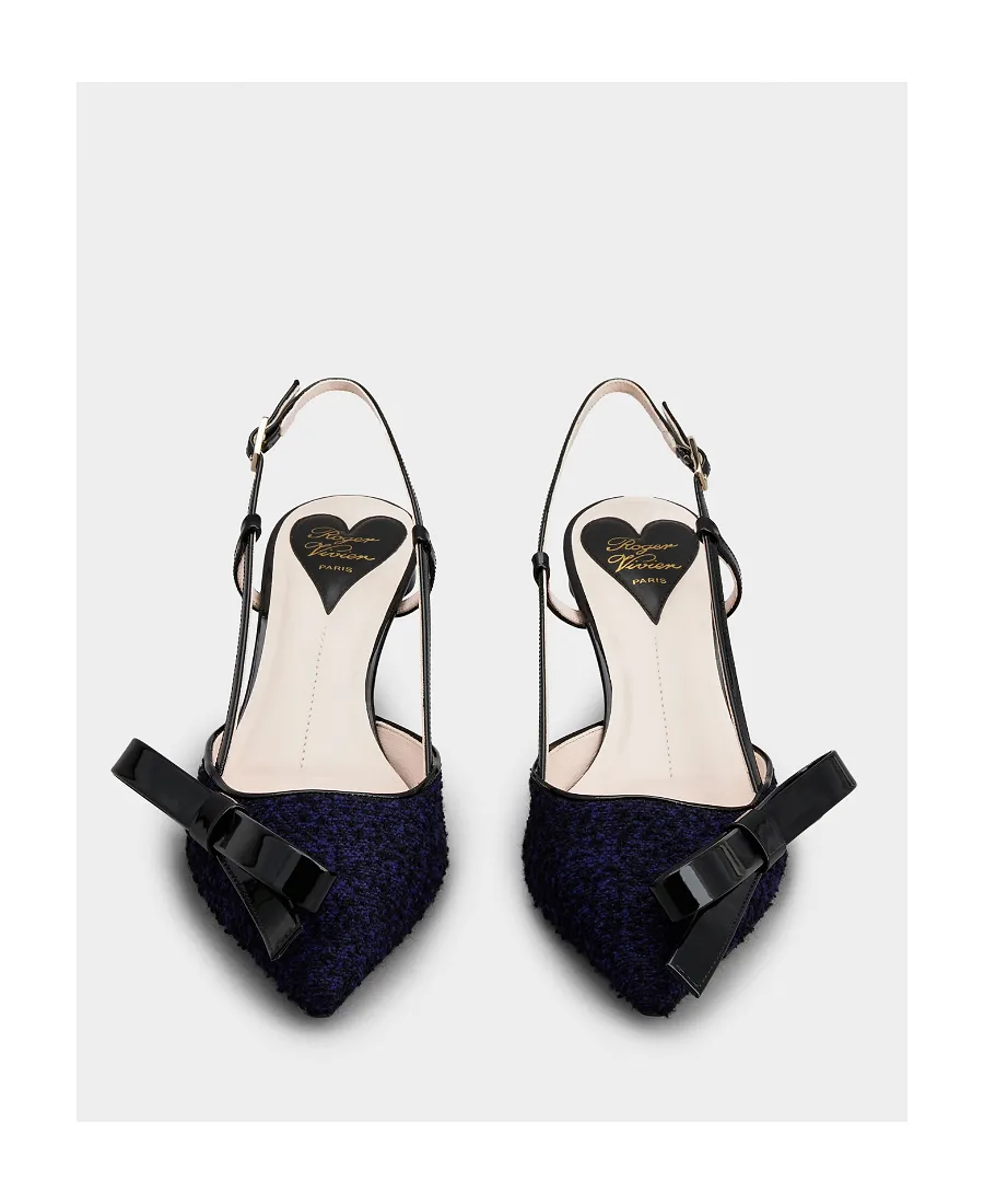 Roger Vivier Virgule Bow Slingback Pumps