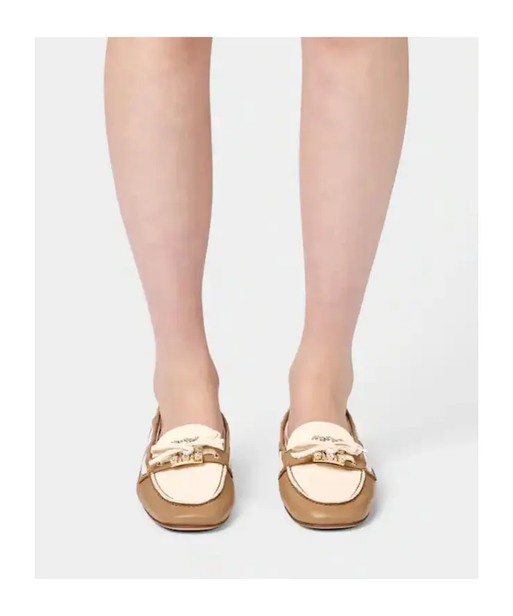 TrÈS Vivier Boat Loafers In Leather