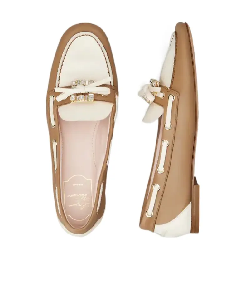 TrÈS Vivier Boat Loafers In Leather