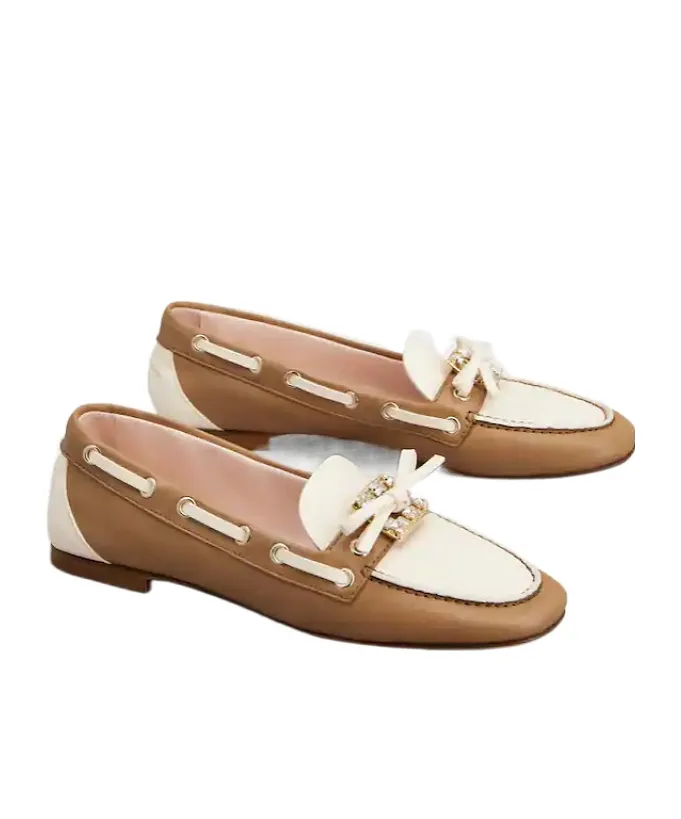 TrÈS Vivier Boat Loafers In Leather